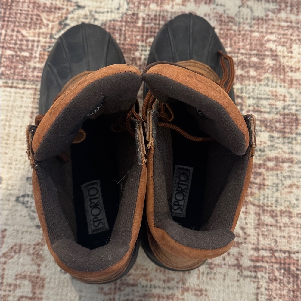 Men’s Sporto Insulated Leather Work Boots, Size 11 M - Picture 4 of 5